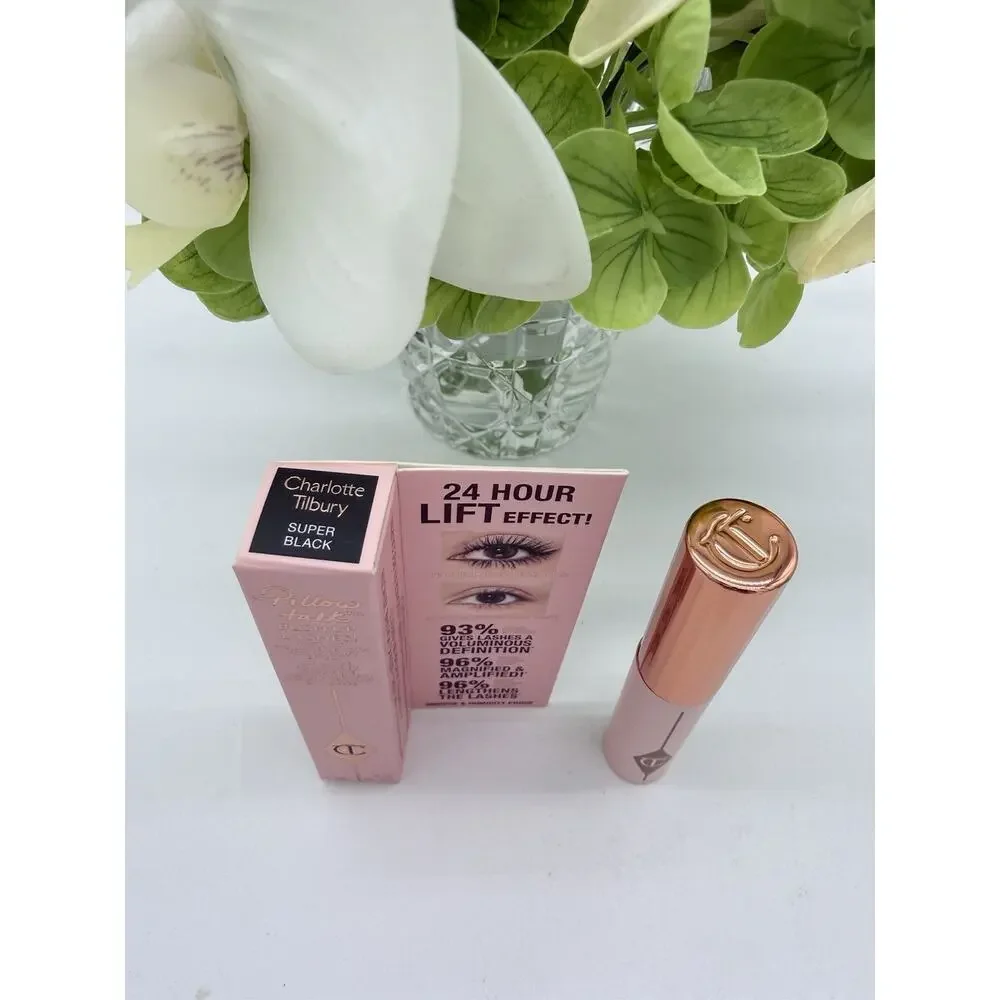 Charlotte Tilbury Pillow Talk Push Up Lashes Mascara Super Black Travel Size 4ml